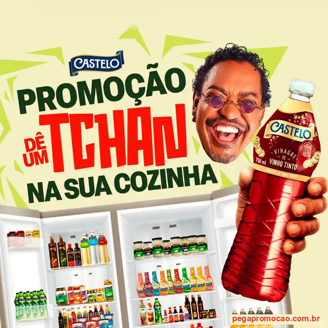 Prêmios da promoção Castelo Dê um Tchan na sua Cozinha