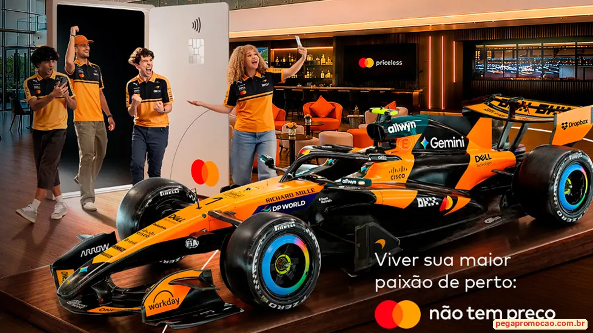 Sorteio: Sorteio Mastercard: Concorra a viagens para a final da Libertadores, McLaren e vales de R$ 10 mil comprando no cartão