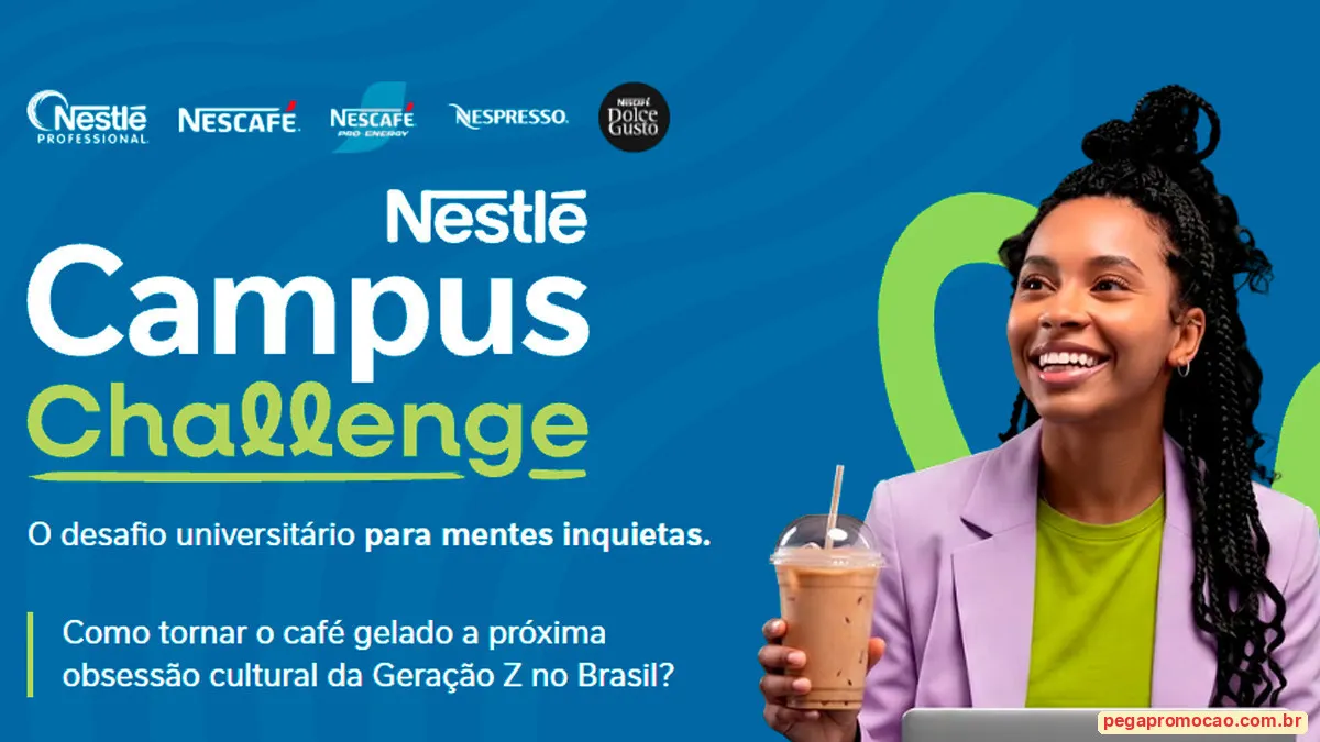 Sorteio: Concurso Nestlé Campus Challenge 2026: concorra a viagens para a Suíça e cartões de até R$ 10 mil