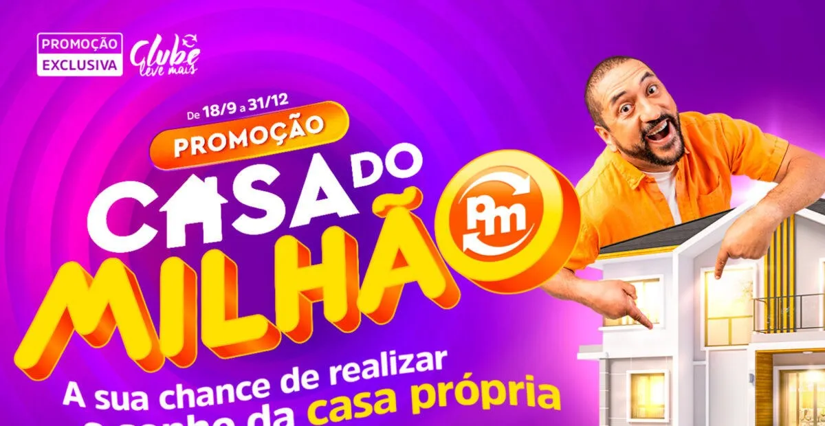 Sorteio: Sorteio Pague Menos Casa do Milhão: concorra a R$ 1 milhão em barras de ouro