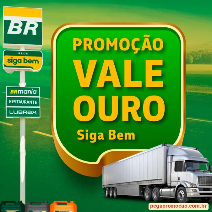 Prêmios da Promoção Vale Ouro Siga Bem